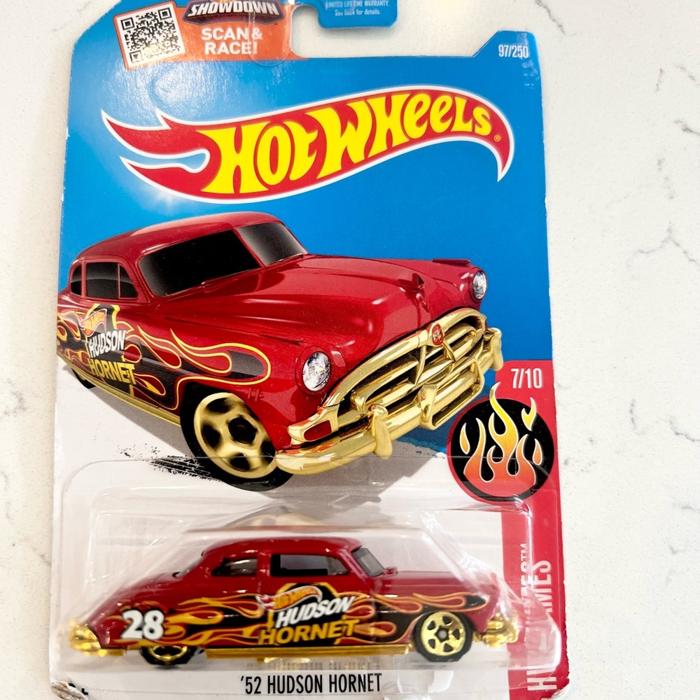 Hot Wheels '52 Hudson Hornet Red Die-Cast Toy Car